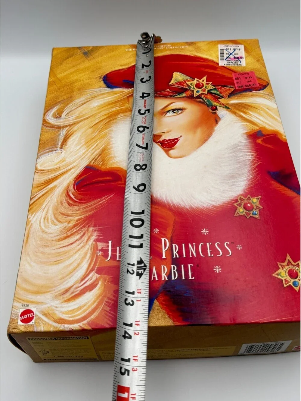 VTG 1996 Limited Edition Jewel Princess Barbie The Winter Princess Collection